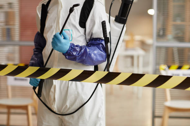 Professional Biohazard Cleanup technician working in Brookpark, OH